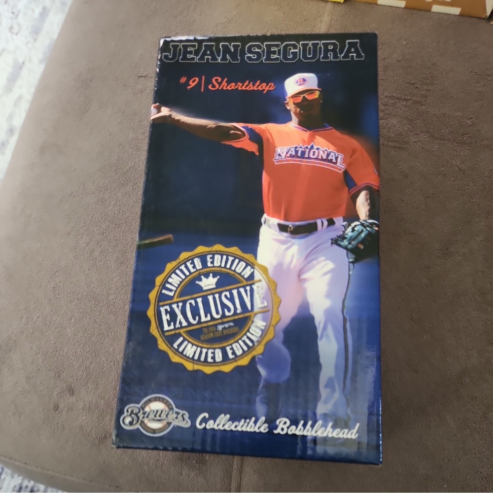 Jean Segura Limited Edition season ticket holder 2014 Bobblehead